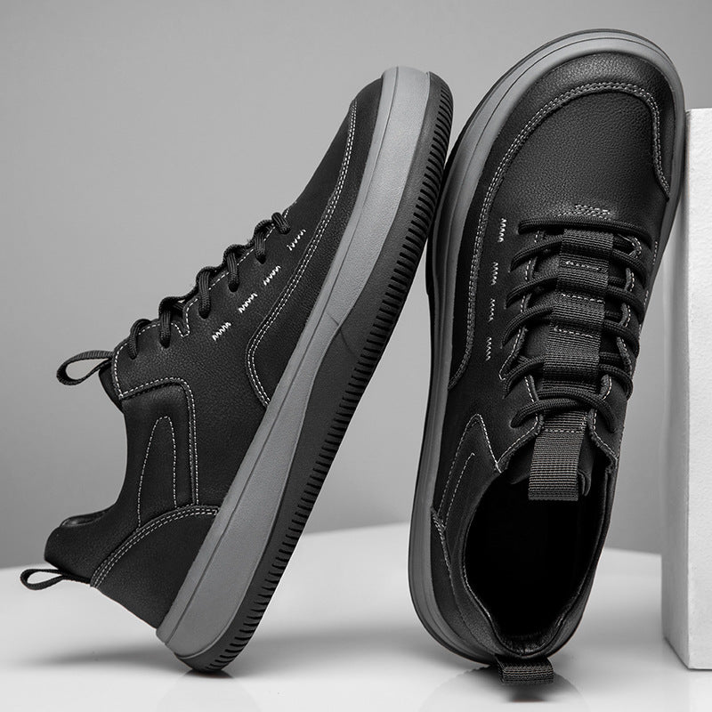 Serrata Genuine Leather Sneakers