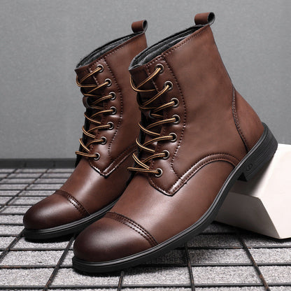 Pelle Italiana Genuine Leather Boots