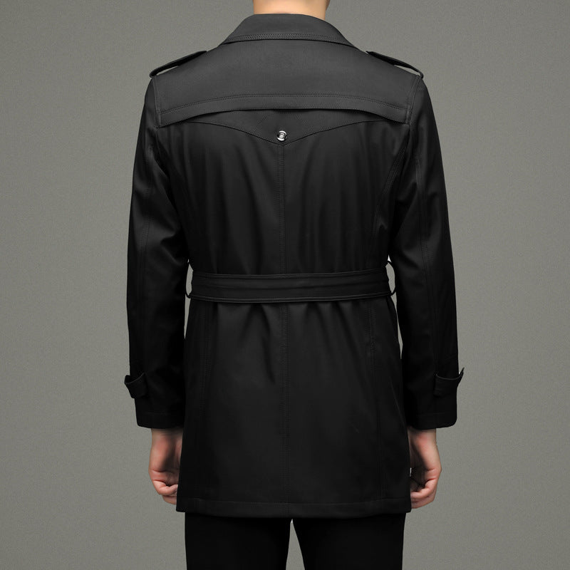 Legacy Double-Breasted Trench Coat