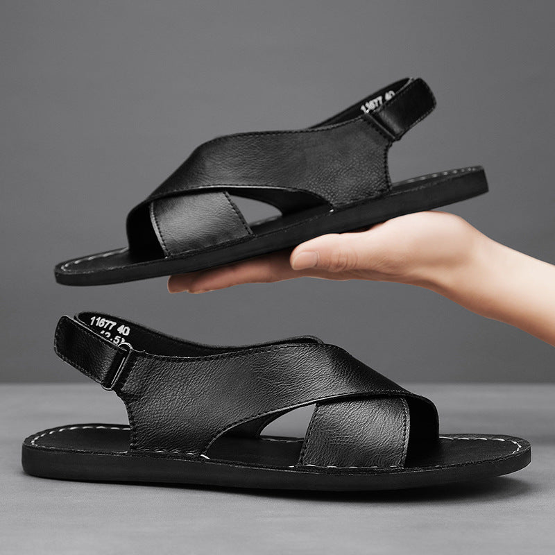 Pelle Italia Genuine Leather Sandals