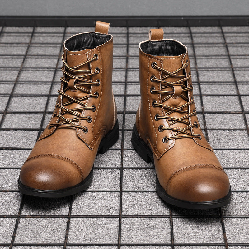 Pelle Italiana Genuine Leather Boots