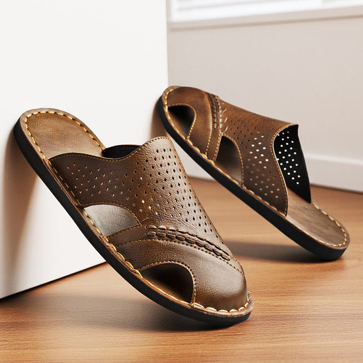 Roma Italia Genuine Leather Sandals