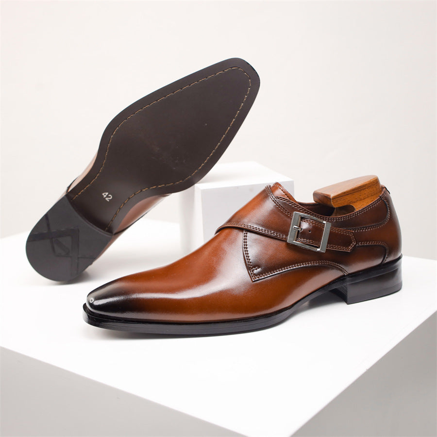 Balmoral Monk Strap Dress Shoes