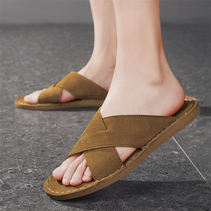 Roma Italiana Suede Sandals