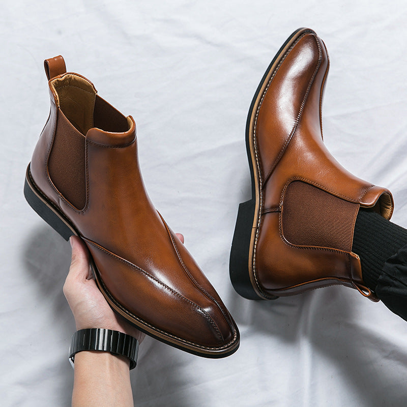 Toronto Genuine Leather Chelsea Boots