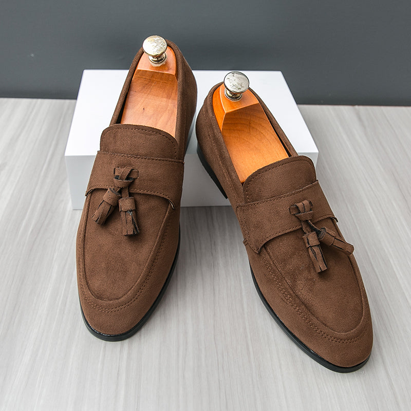 Pelle Italia Suede Loafers