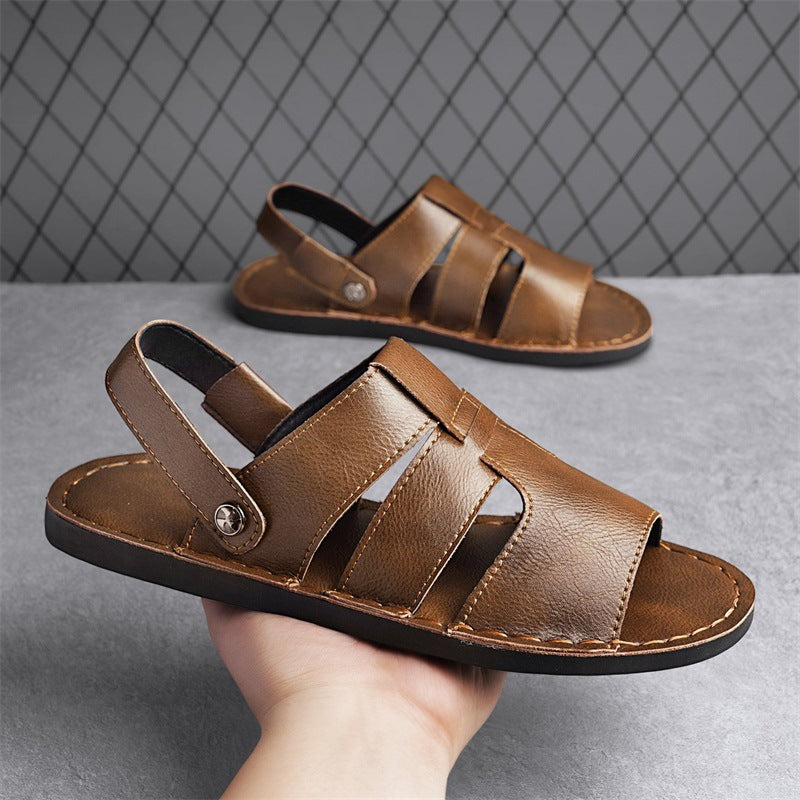 Monte Italiana Genuine Leather Sandals