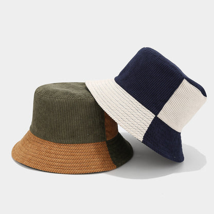 Corduroy Patch Bucket Hat