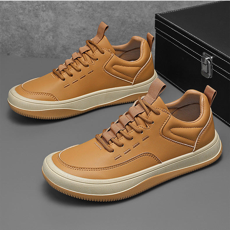 Serrata Genuine Leather Sneakers