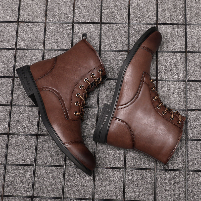 Pelle Italiana Genuine Leather Boots