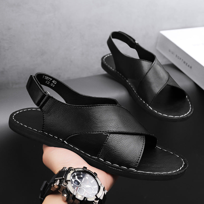 Pelle Italia Genuine Leather Sandals