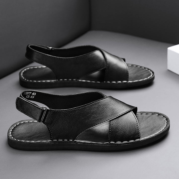 Pelle Italia Genuine Leather Sandals