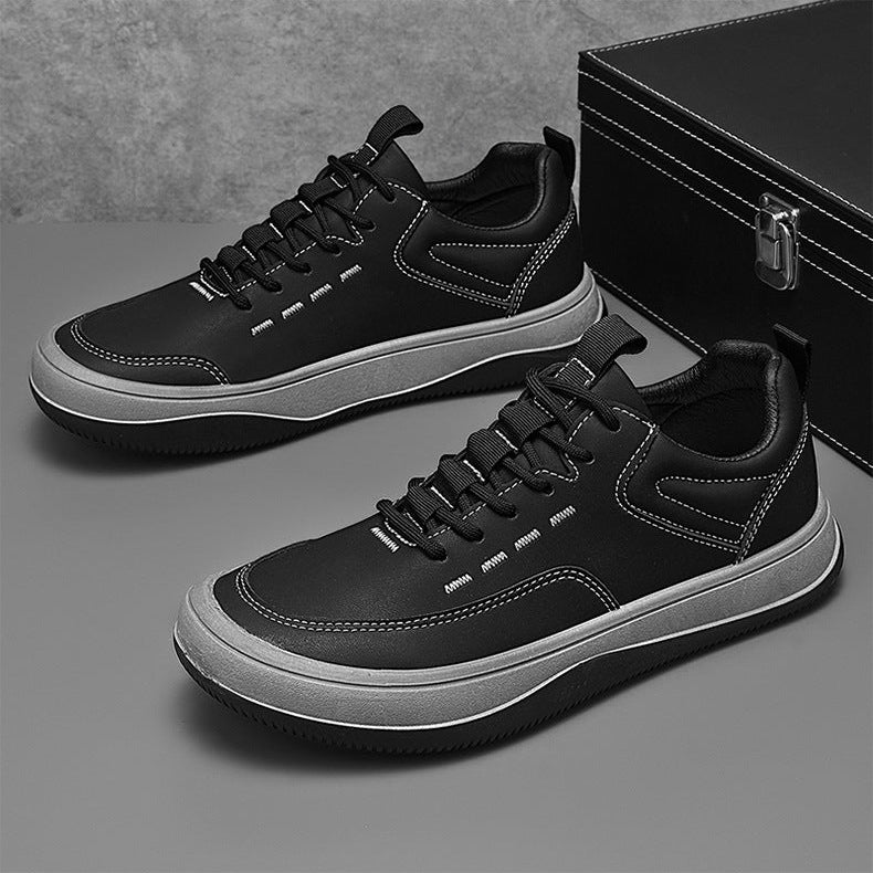 Serrata Genuine Leather Sneakers