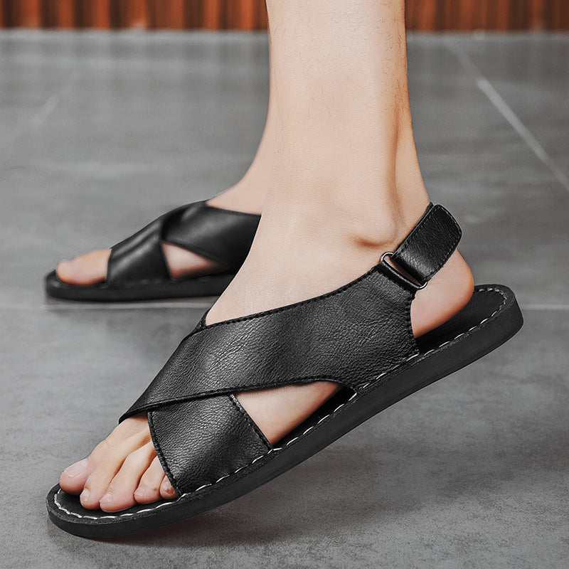 Pelle Italia Genuine Leather Sandals