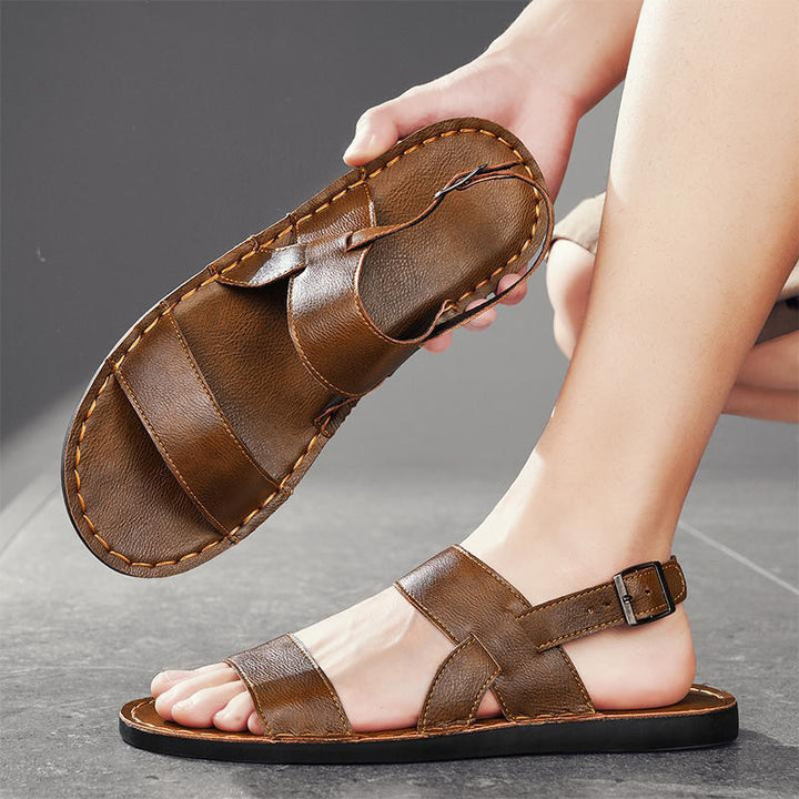 Porto Italiana Genuine Leather Sandals