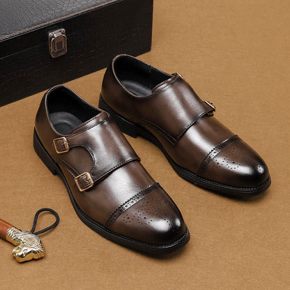 Brighton Double Monk Strap Loafers