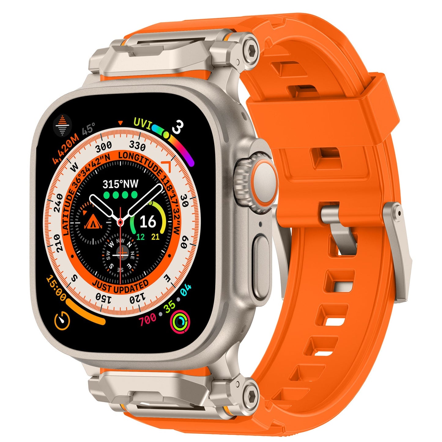 Vanguard Silicone Apple Watch Band