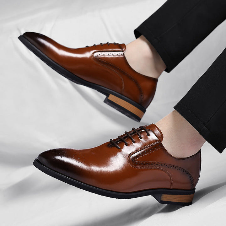 Verona Leather Brogue Dress Shoes