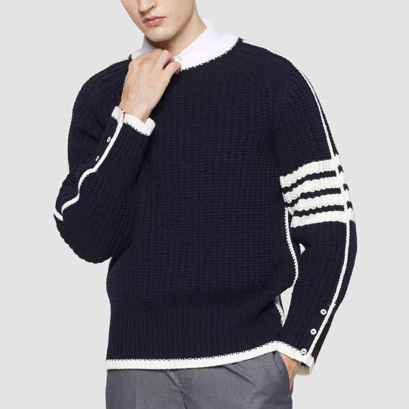 Varsity Knitted Sweater