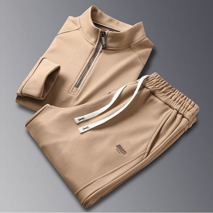 Hudson Quarter-Zip Tracksuit Set