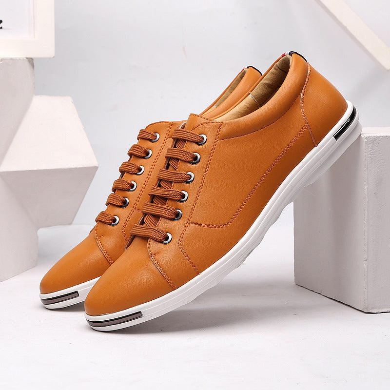Sebastien Genuine Leather Sneakers