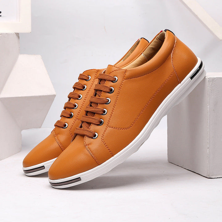 Sebastien Genuine Leather Sneakers