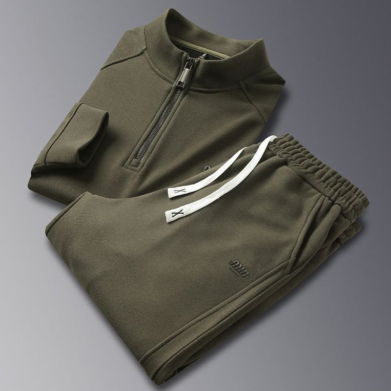 Hudson Quarter-Zip Tracksuit Set