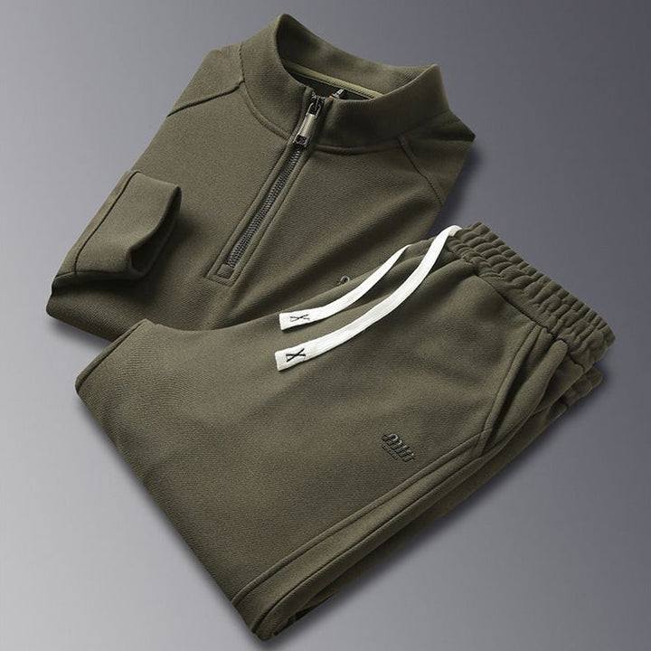 Hudson Quarter-Zip Tracksuit Set