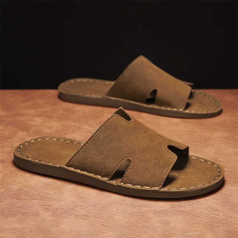 Roma Italia Suede Sandals