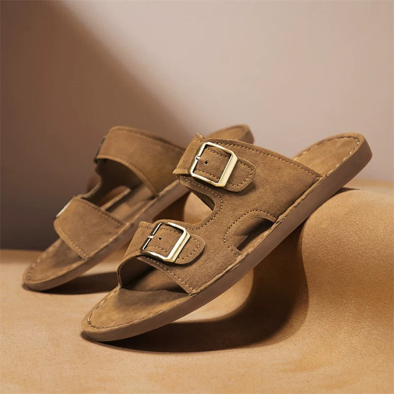 Luca Italiana Suede Sandals