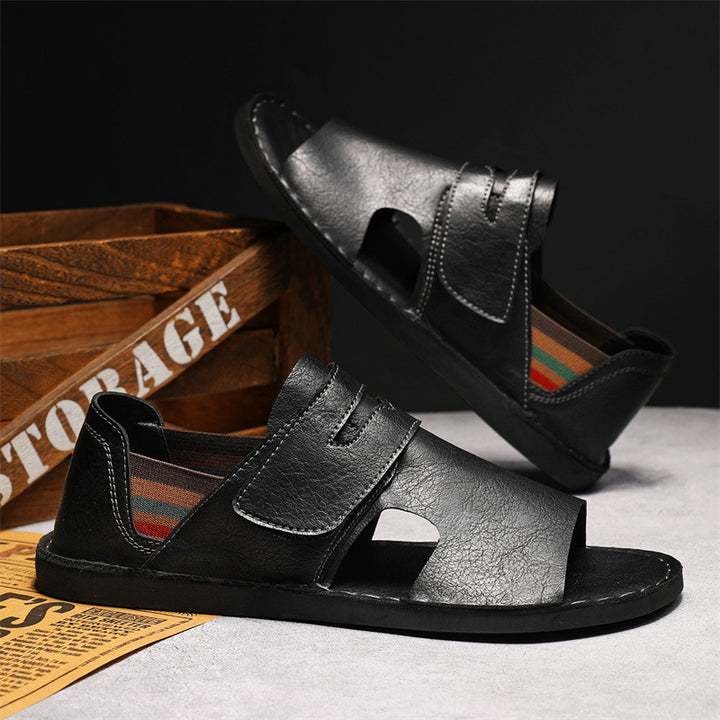 Nero Italiana Leather Sandals