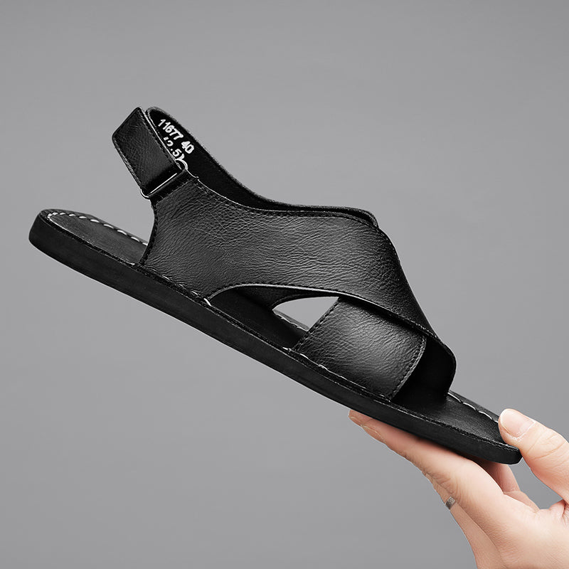 Pelle Italia Genuine Leather Sandals