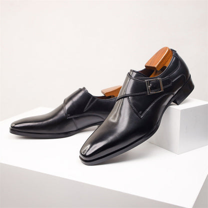 Balmoral Monk Strap Dress Shoes