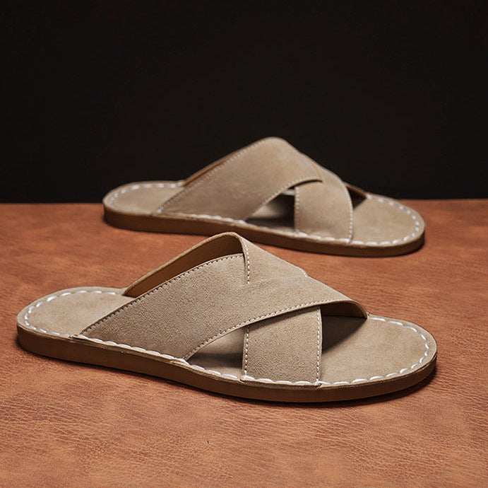 Roma Italiana Suede Sandals