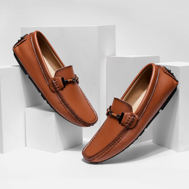 Luciano Genuine Leather Loafers