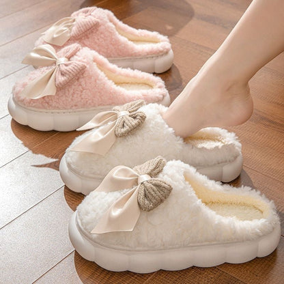 Boutique Bow Slippers