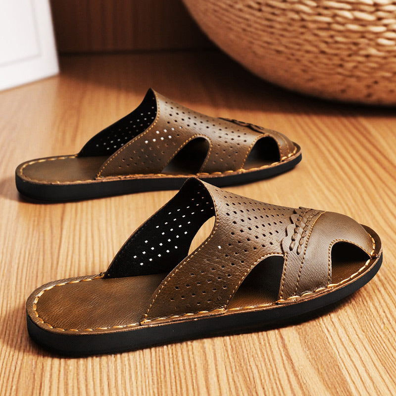 Roma Italia Genuine Leather Sandals