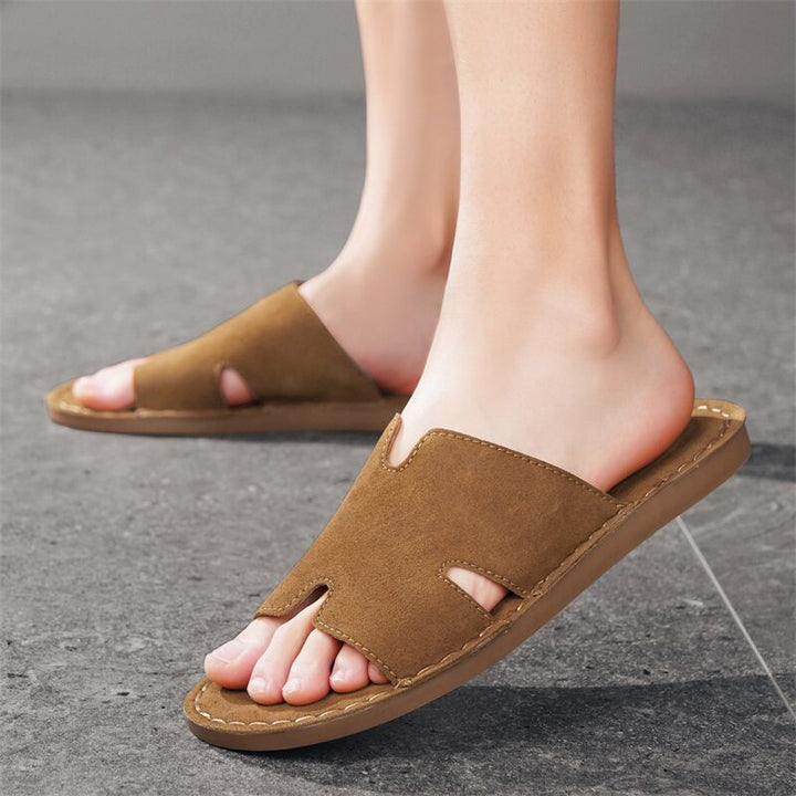 Roma Italia Suede Sandals