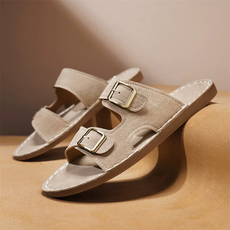 Luca Italiana Suede Sandals