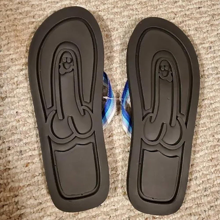 Happy Trails Flip-Flops