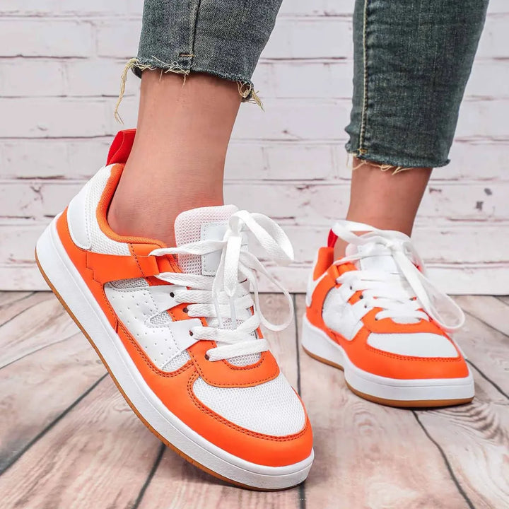 RetroPop Leather Sneakers
