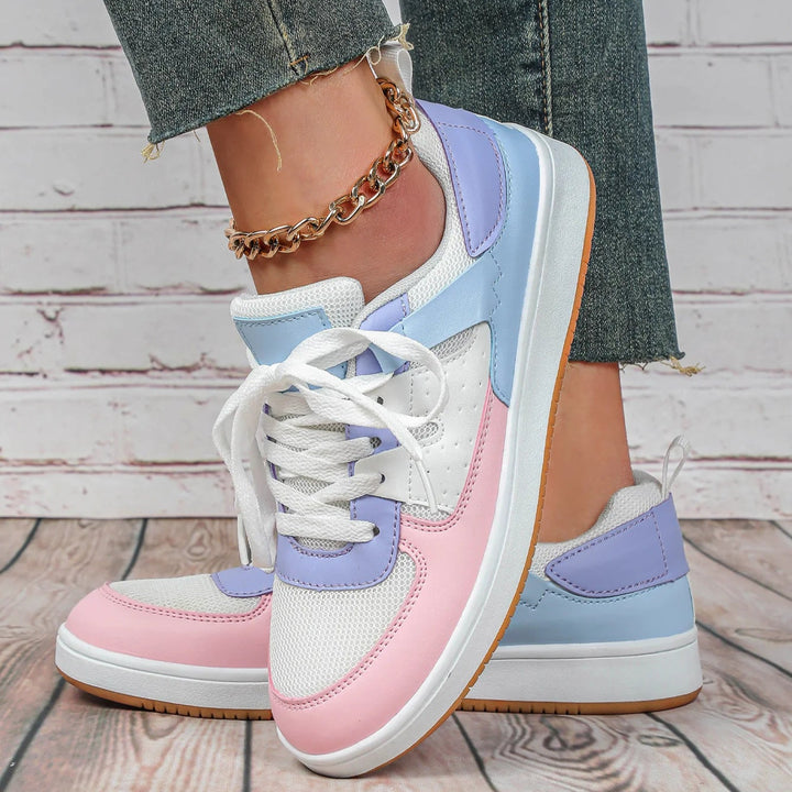RetroPop Leather Sneakers