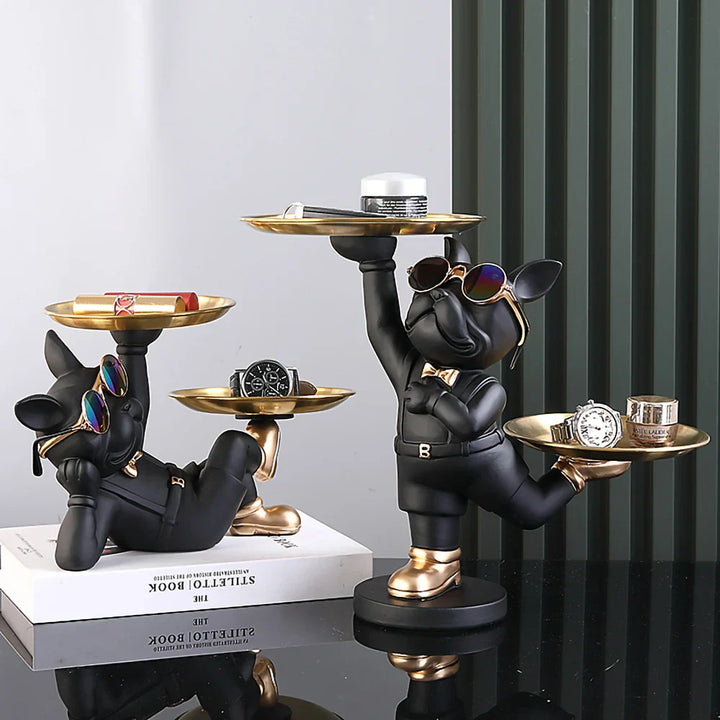 Frenchie Charm Storage Butler