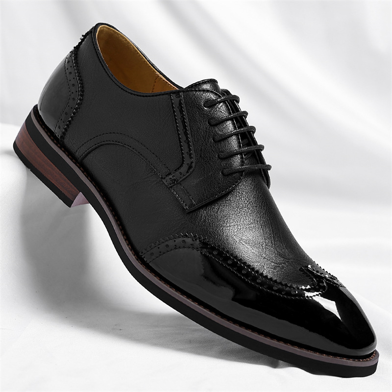 Mayfair Leather Brogue Dress Shoes