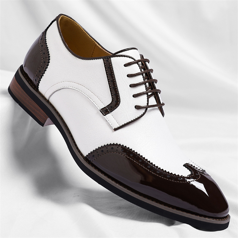 Mayfair Leather Brogue Dress Shoes