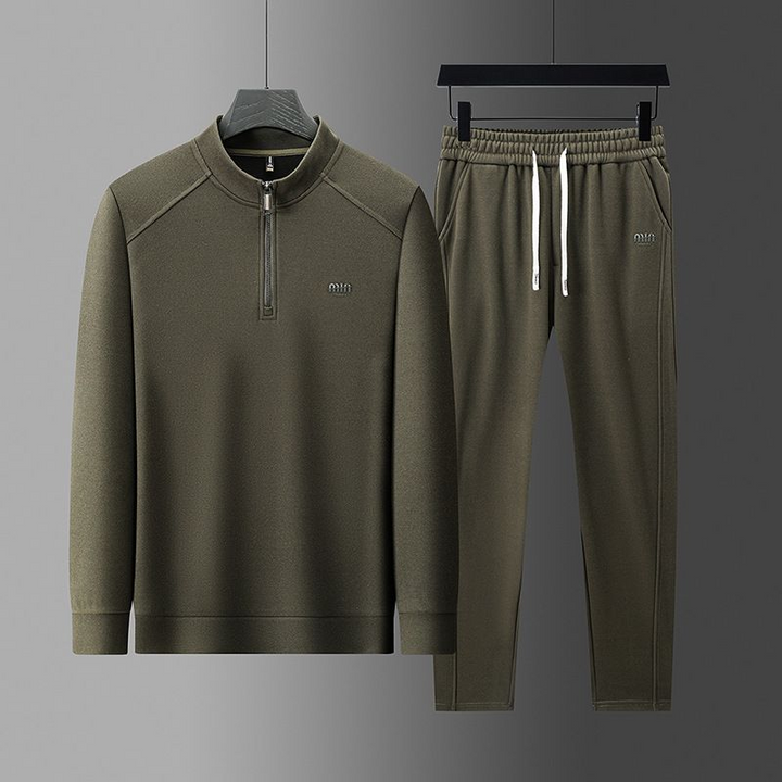 Hudson Quarter-Zip Tracksuit Set