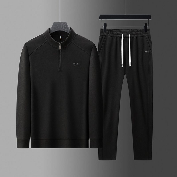 Hudson Quarter-Zip Tracksuit Set