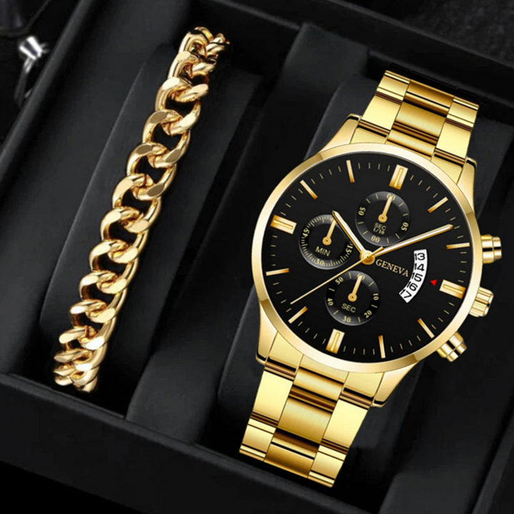 Geneva ChronoLink Watch Set