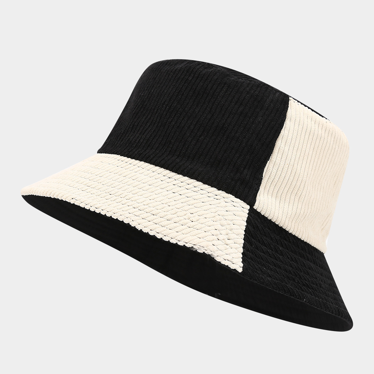 Corduroy Patch Bucket Hat