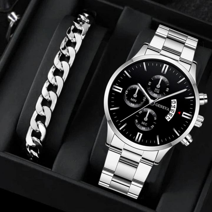Geneva ChronoLink Watch Set